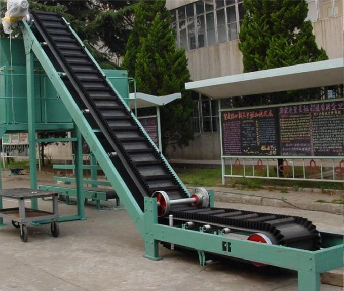 DJ Large inclination belt conveyor (7)