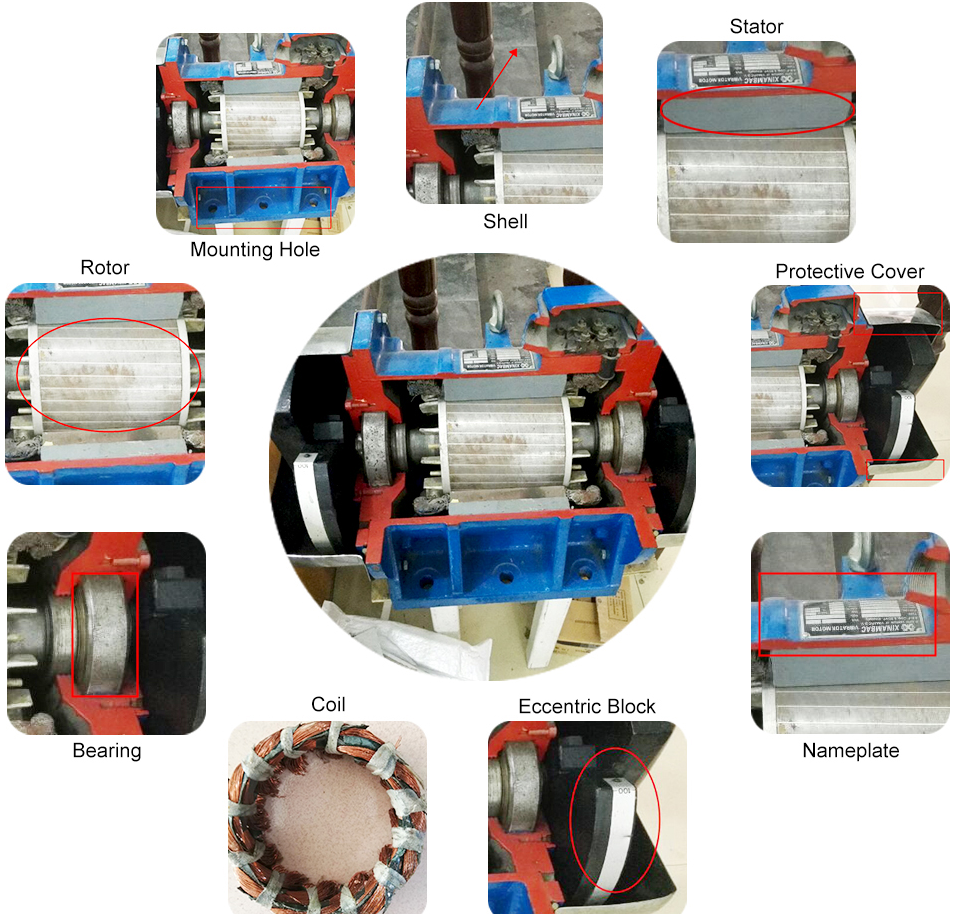 Moteur de vibrateur JZO (1)