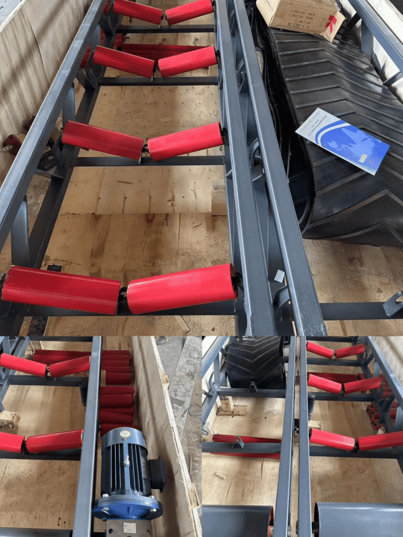 Fixed Type Belt Conveyor Has Tested and Sent to Australia (2)